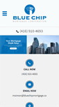Mobile Screenshot of bluechipmortgage.ca